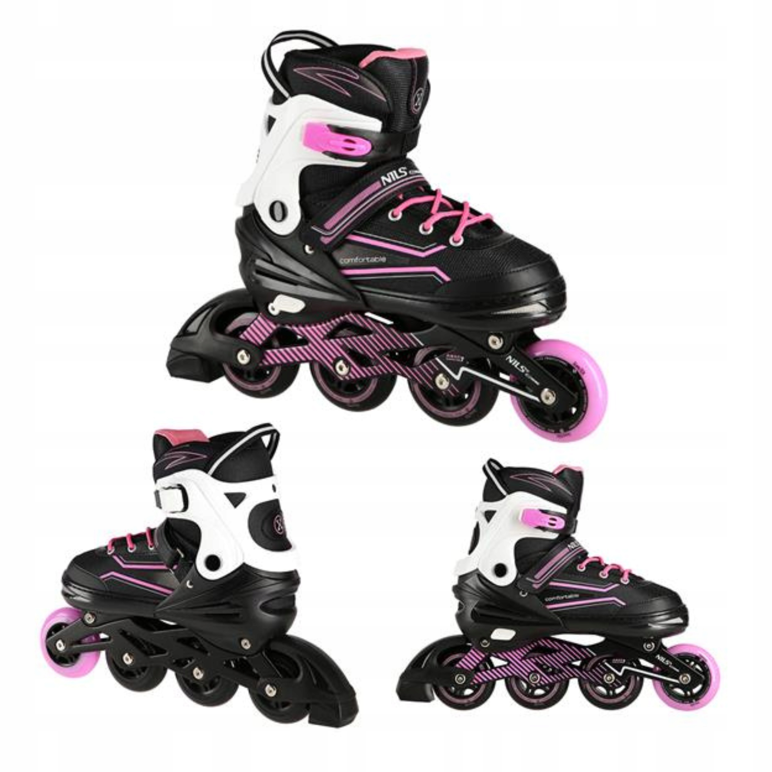 Brusle 2v1 kolečkové brusle vel L (39-42) Nils Extreme
