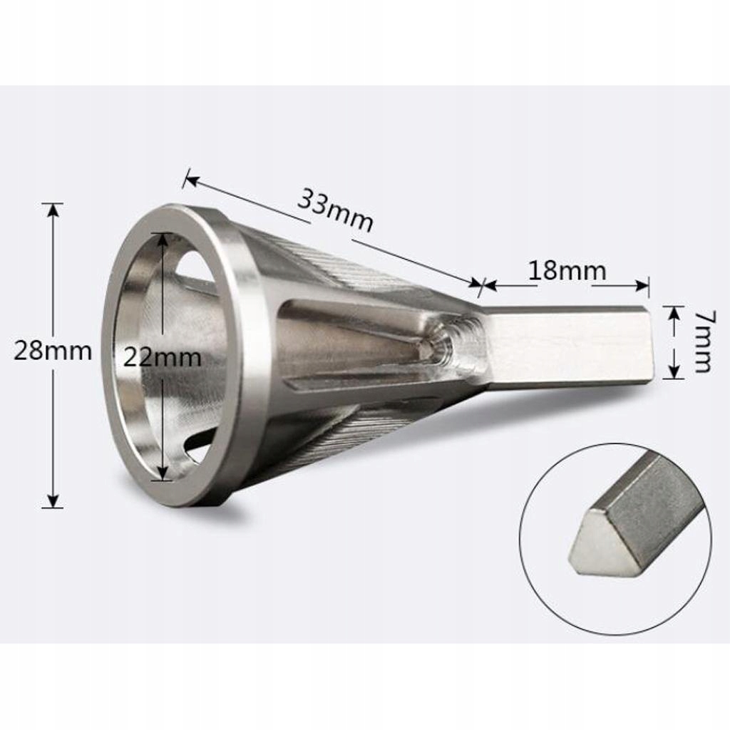 Zewnętrzny do gratowania Bit do fazowania Bit do Rodzaj stojan