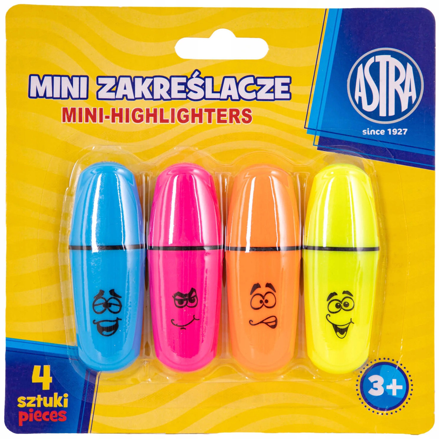 

Astra Mini Zakreślacze Zestaw 4 sztuki
