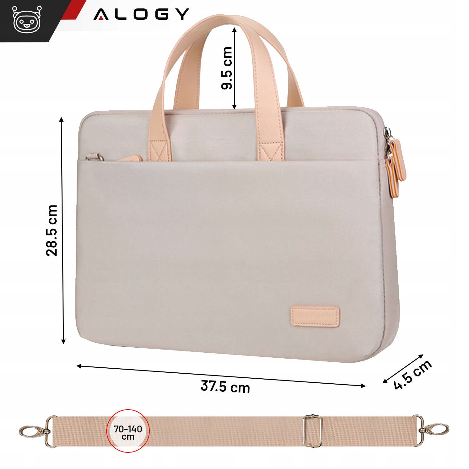 Torba etui na laptopa MacBook'a 14 do pracy szkoły pojemna Slim Pokrowiec Stan opakowania oryginalne