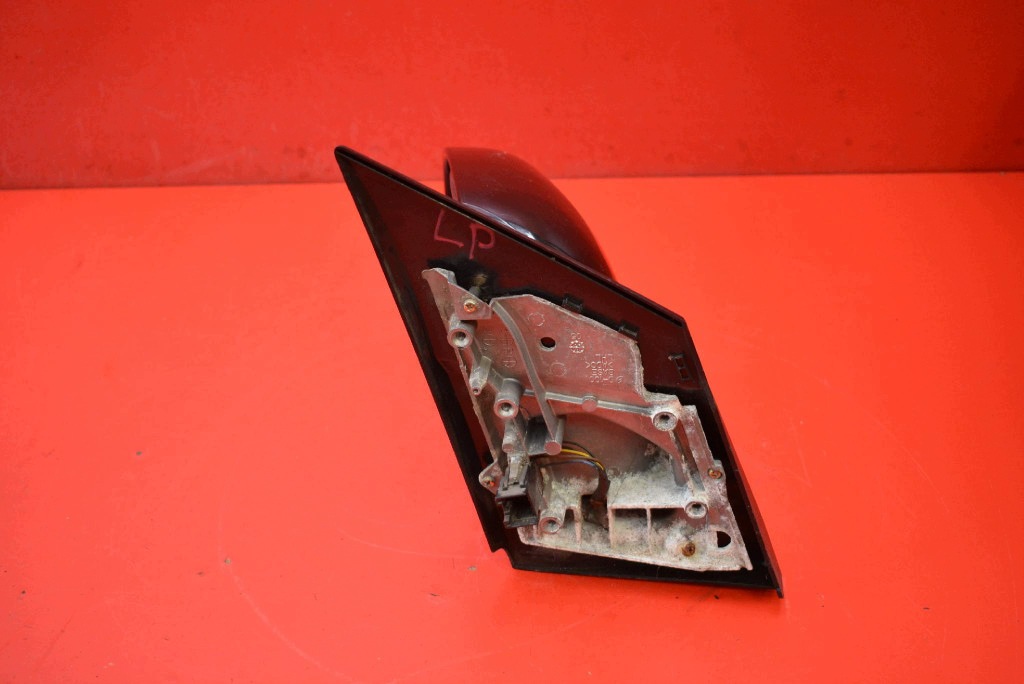 mirror left black, EU 012317 SSANGYONG KYRON 05-07 5 PIN