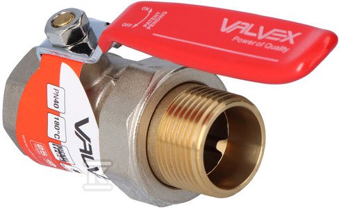 Kohout Kul.onyx 1"GW/ŚRUB.PN40-DST Nikl.