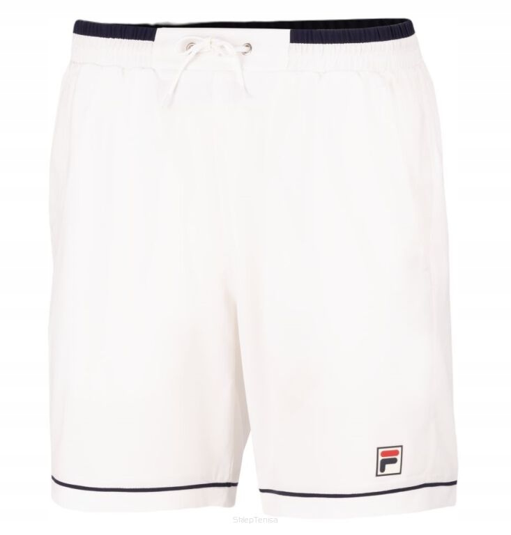 Spodenki tenisowe Fila Shorts Steve białe r.XXL