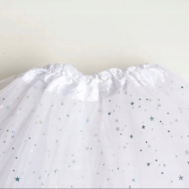 STRÓJ ANIOŁKA ANIOŁEK JASEŁKA SKRZYDŁA + AUREOLA + SPÓDNICZKA ANIOŁ ZESTAW Okazje jasełka