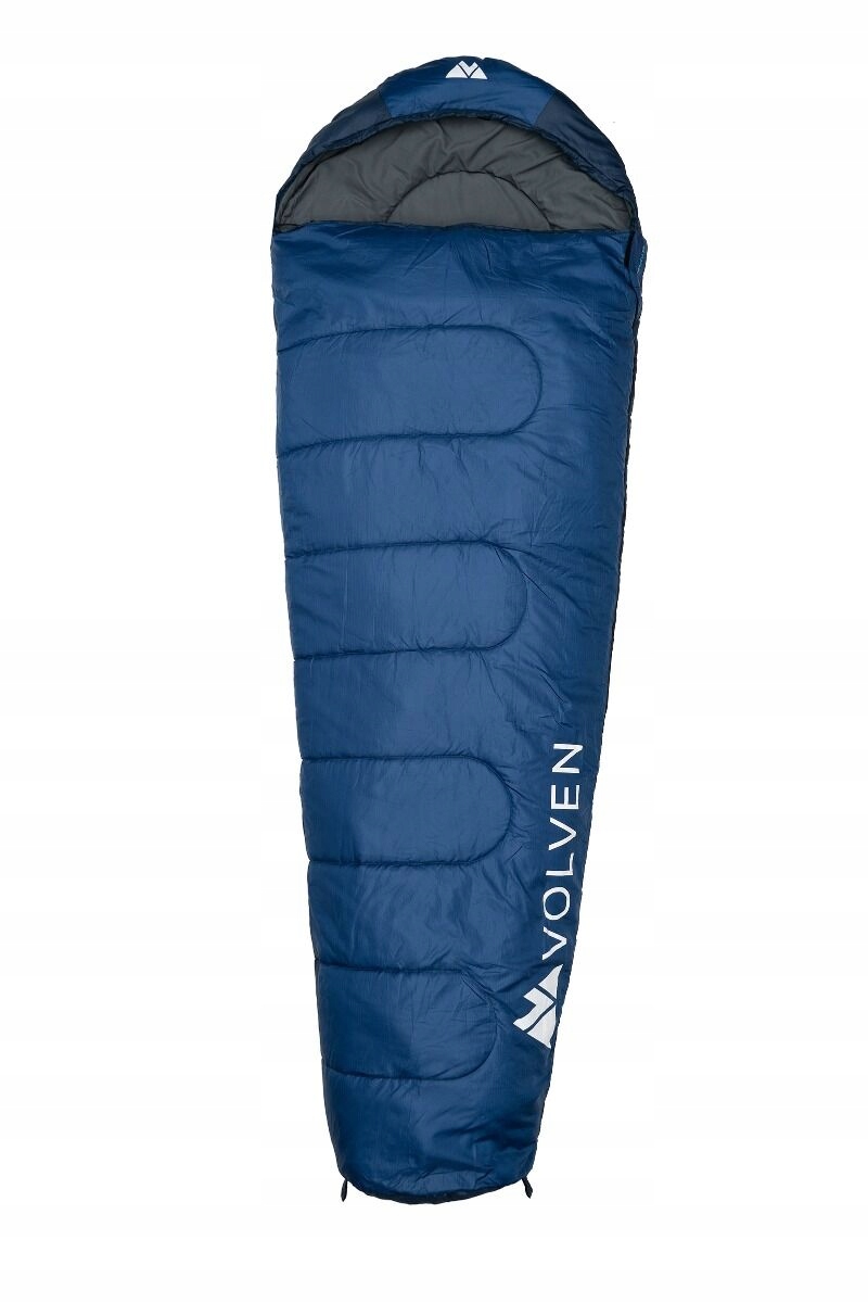 Spací pytel mumie Volven Traveller Modrý Pravý