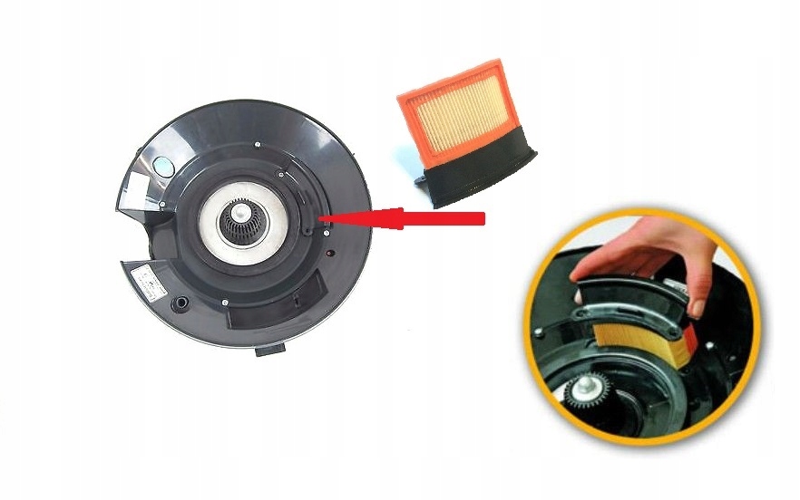 FILTR HEPA Roboclean 114F-114F+ Marka Inna