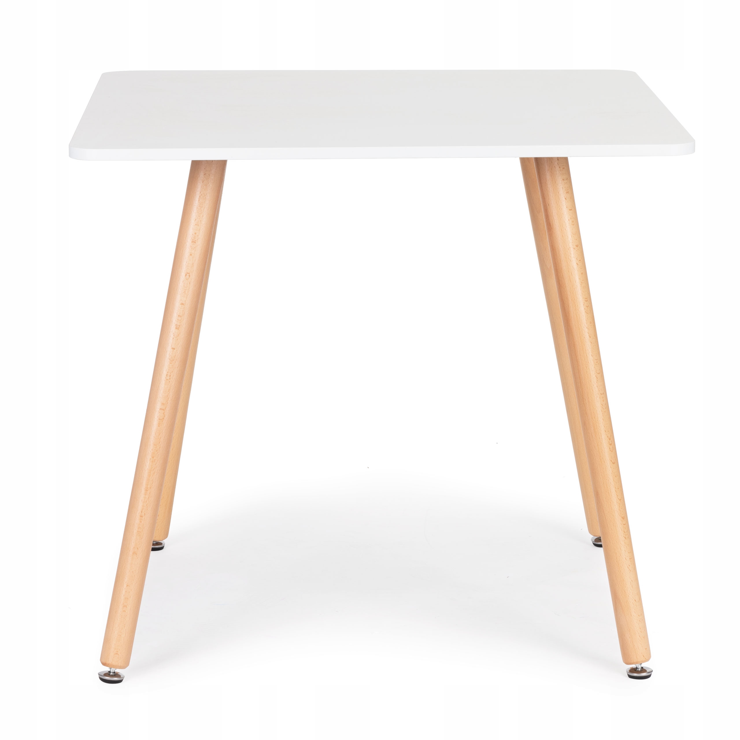 Kuchynský stolík moderný drevený štvorcový 80x80 cm