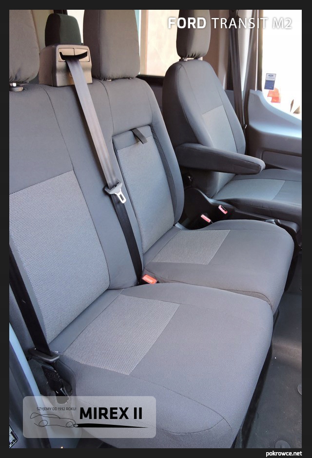 Pokrowce z tkanin Ford Transit Mk7 M2 18-osobowy Stan opakowania oryginalne