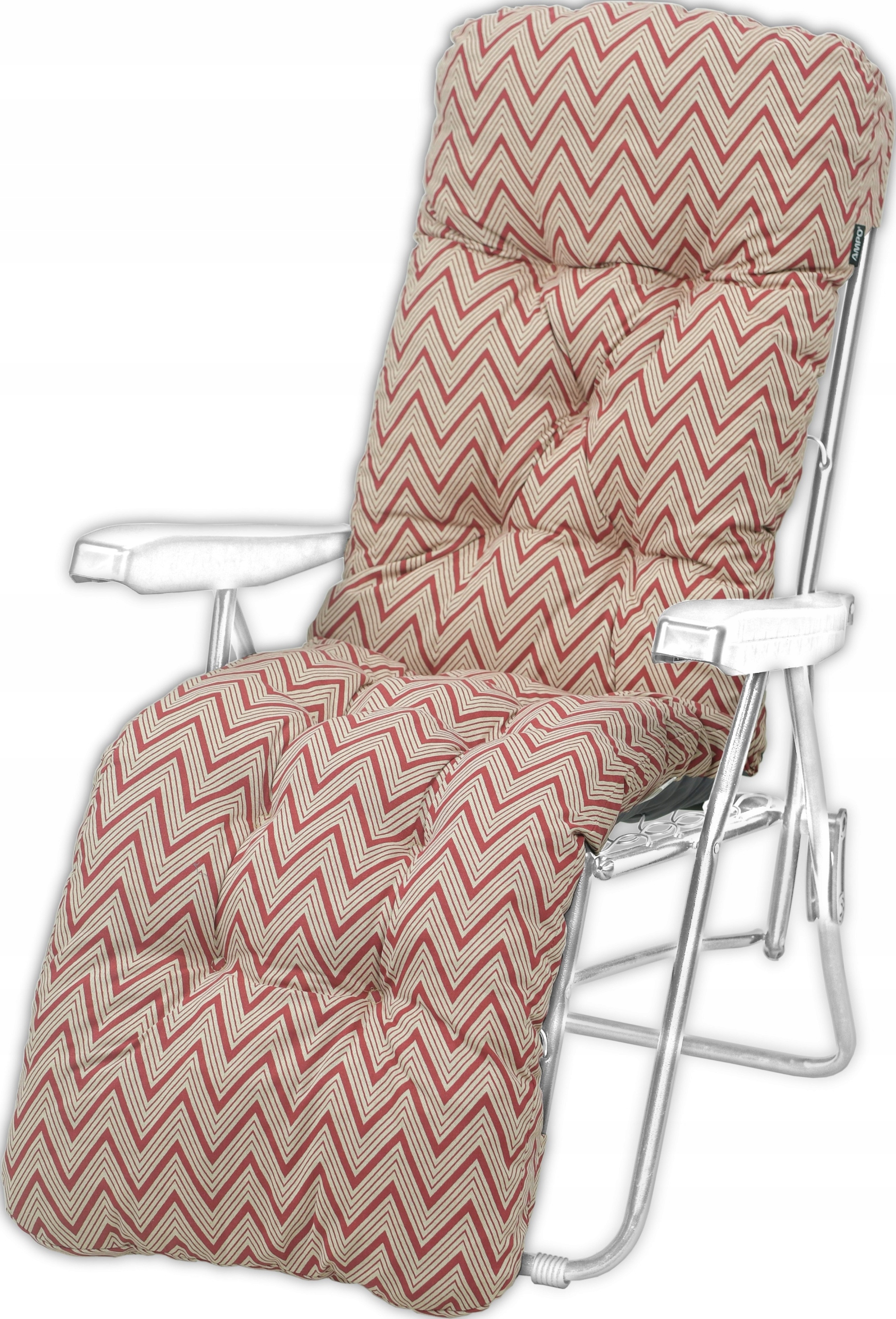 Poduszka Na Leżak Fotel Ogrodowy Gruba mocny tył