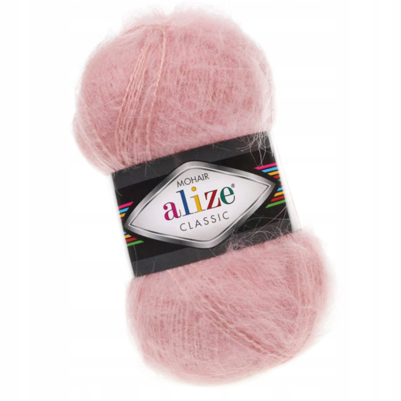 Alize Mohair Classic 161 Pudrowy (100gr/200mt)