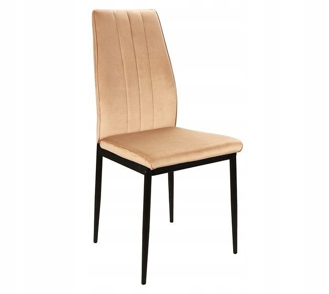 Čalouněná židle Atom Velvet Signal Béžová, sametová