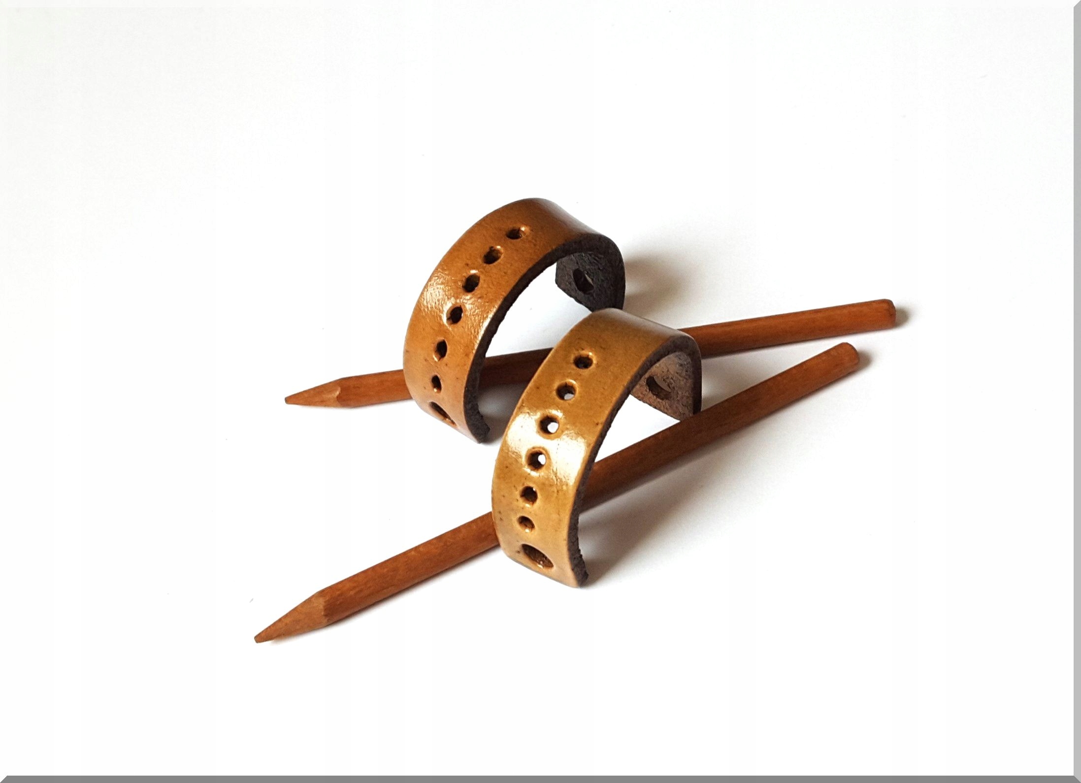 SPINKA DO KOKA SKÓRA KOKÓWKA 0869 HAND MADE 2 SZT. Marka Inna marka