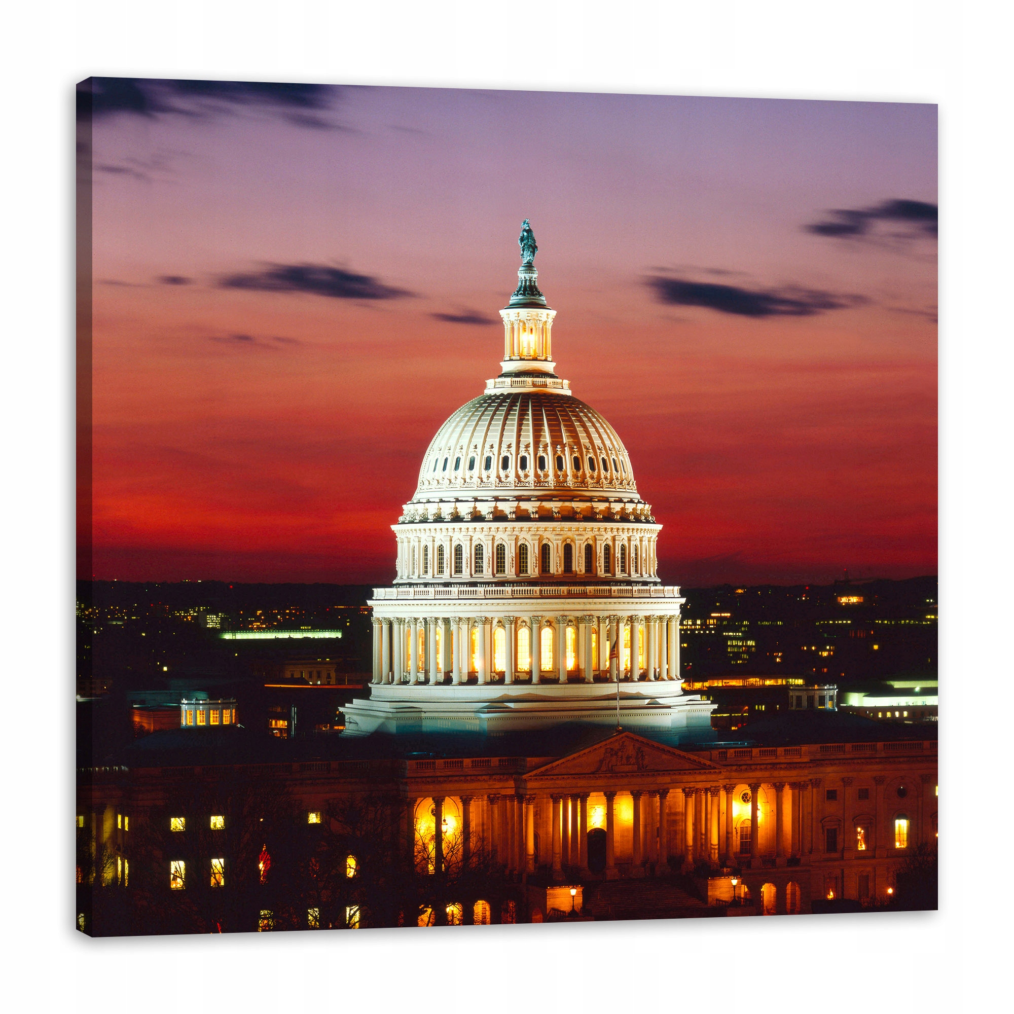 Obraz na plátně Architektura Usa Washington 80x80