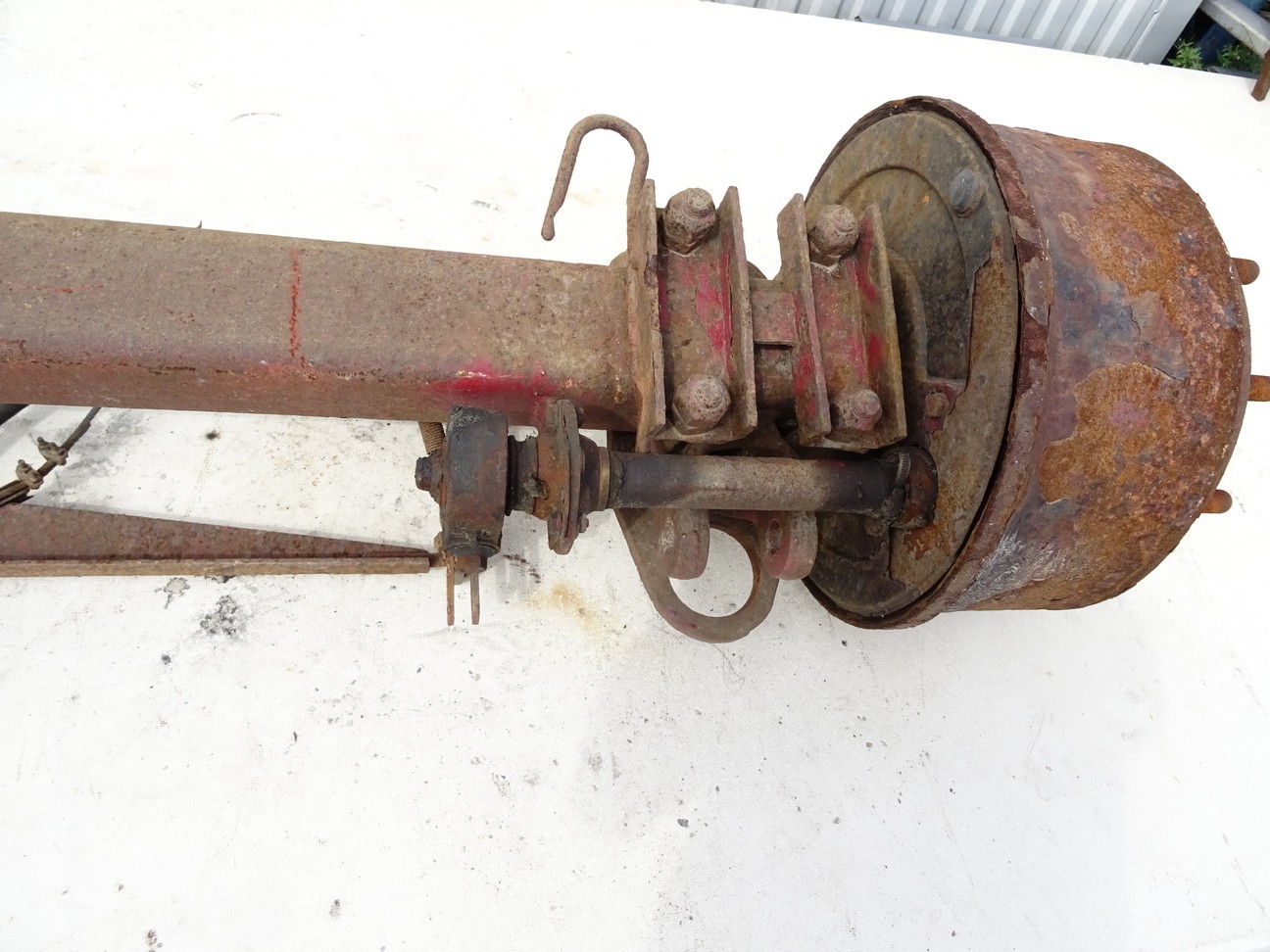 OŚ PRZÓD BPW PRZYCZEPA SCHMITZ FG18 Stan opakowania oryginalne