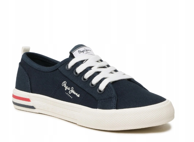 BUTY PEPE JEANS BRADY BASIC B PBS30549 595 9 TENISÓWKI BAWEŁNIANE -18%