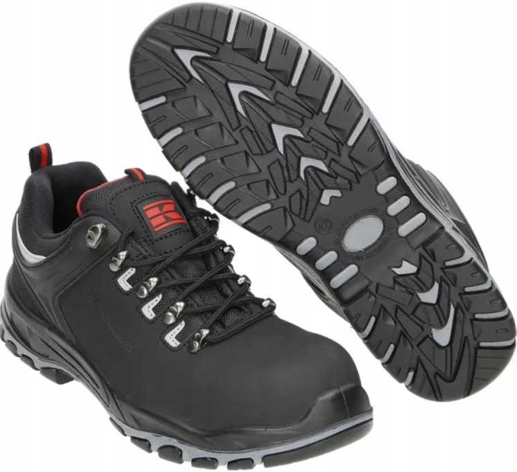 SKÓRZANE PÓŁBUTY BUTY MĘSKIE ROBOCZE Z NOSKIEM Kolekcja OBUWIE DO PRACY ROBOCZE MĘSKIE