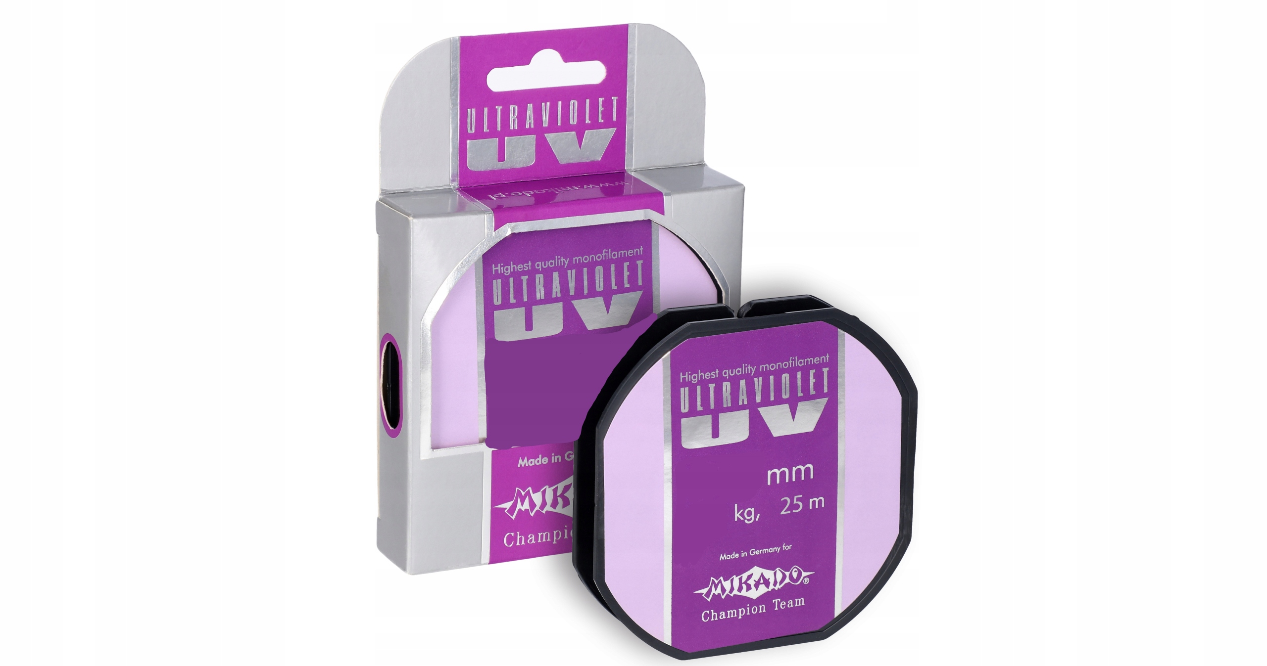 Żyłka Mikado Ultraviolet Przypon 25M 0,08