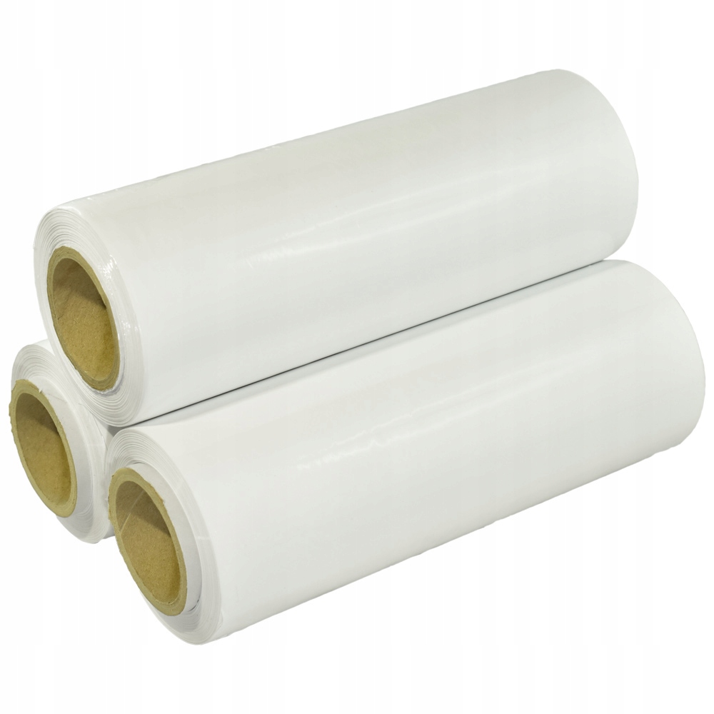 156 metrów Folia Stretch Mini 25cm Biała 1,0kg