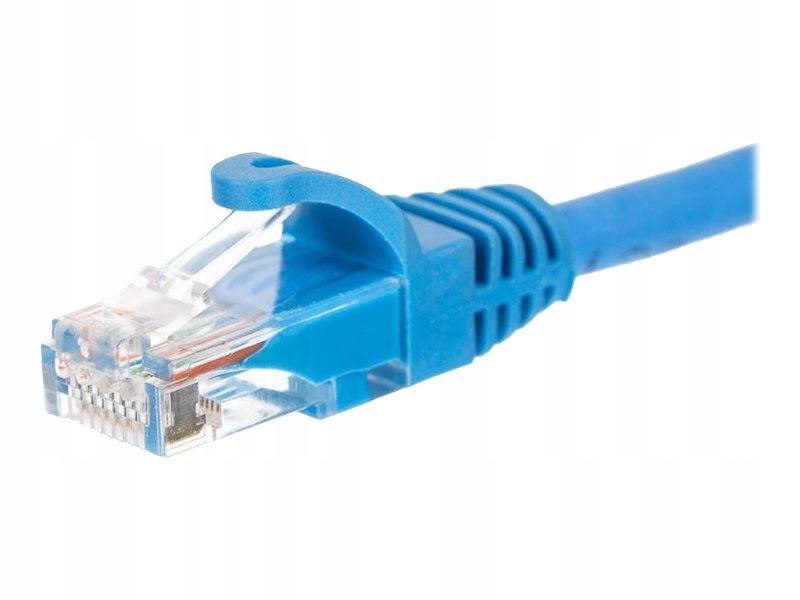 Netrack BZPAT025UB Netrack patchcord RJ45, osłonka zalewana, kat 5e Utp