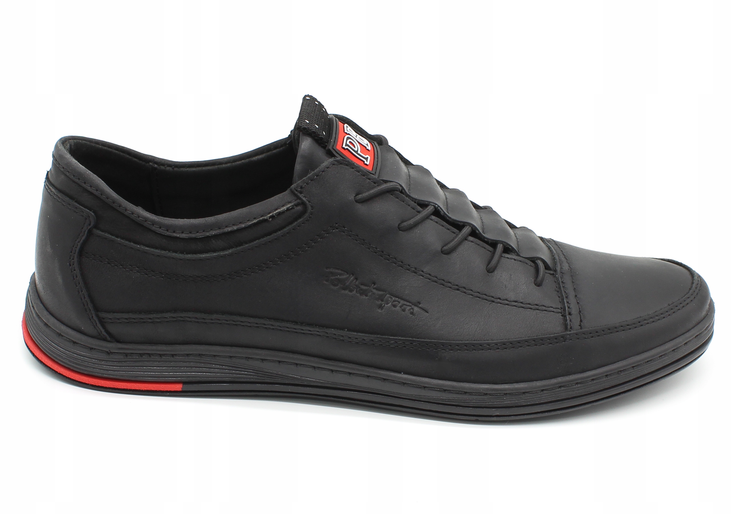 POLBUT BUTY MĘSKIE SKÓRZANE POLSKIE K-22 CZARNY 41 Rozmiar 41