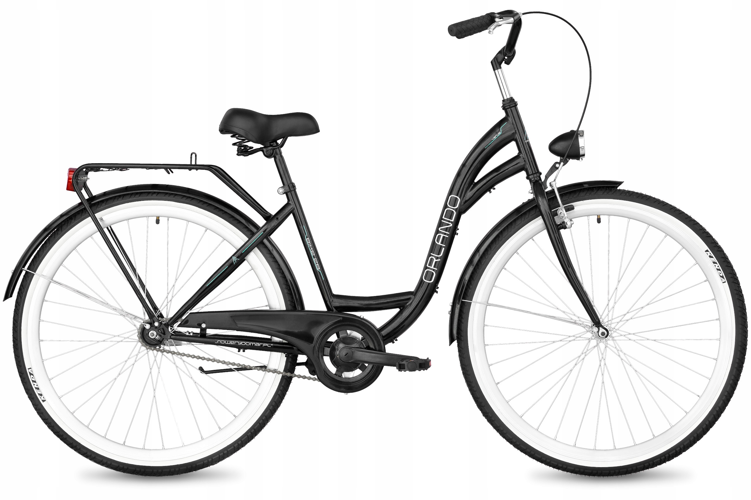 Damski Rower Miejski 26 LEKKA DAMKA Retro Eco KOSZ EAN (GTIN) 5901986490586