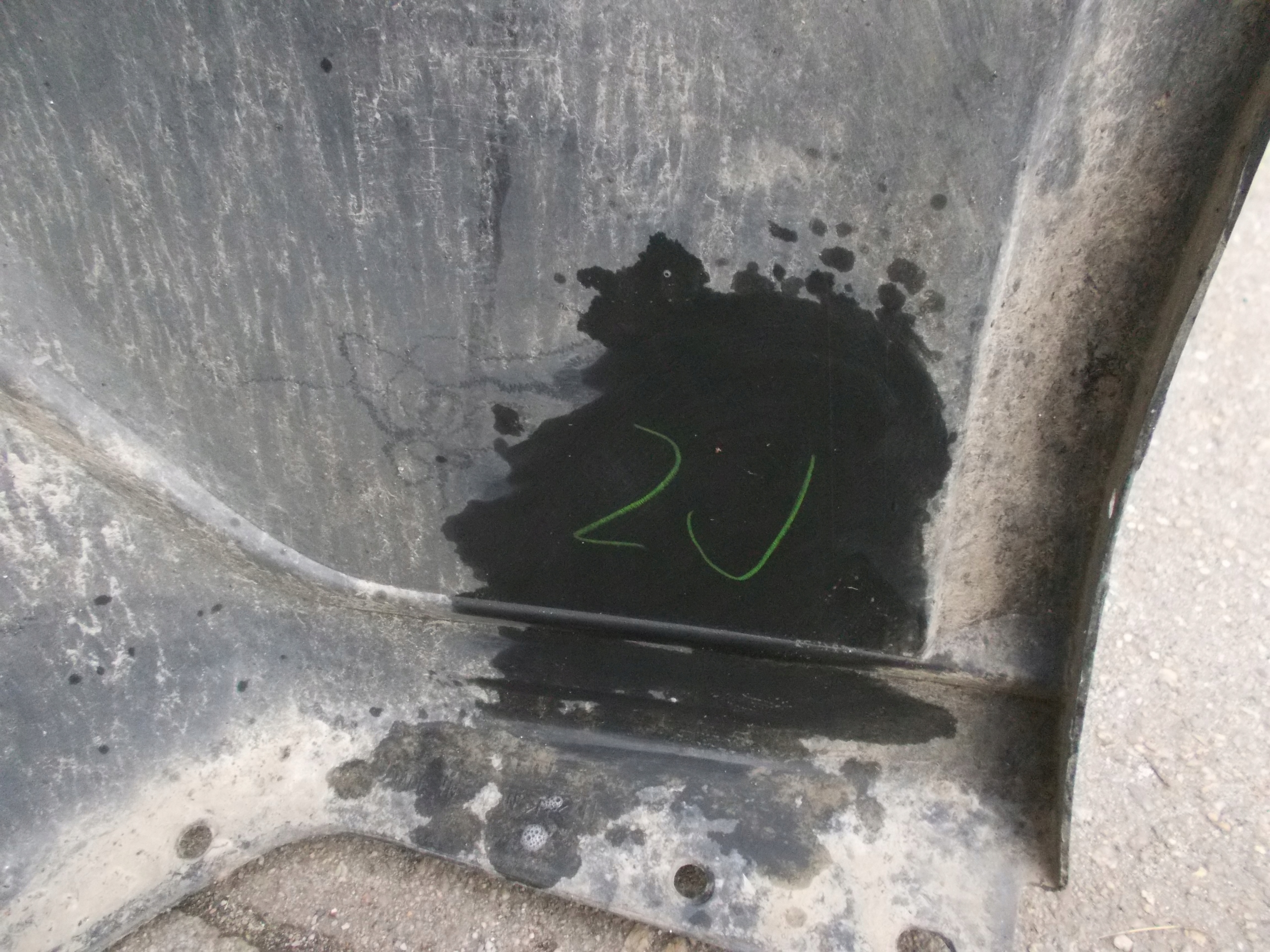 SUBARU XV 12R bumper rear part