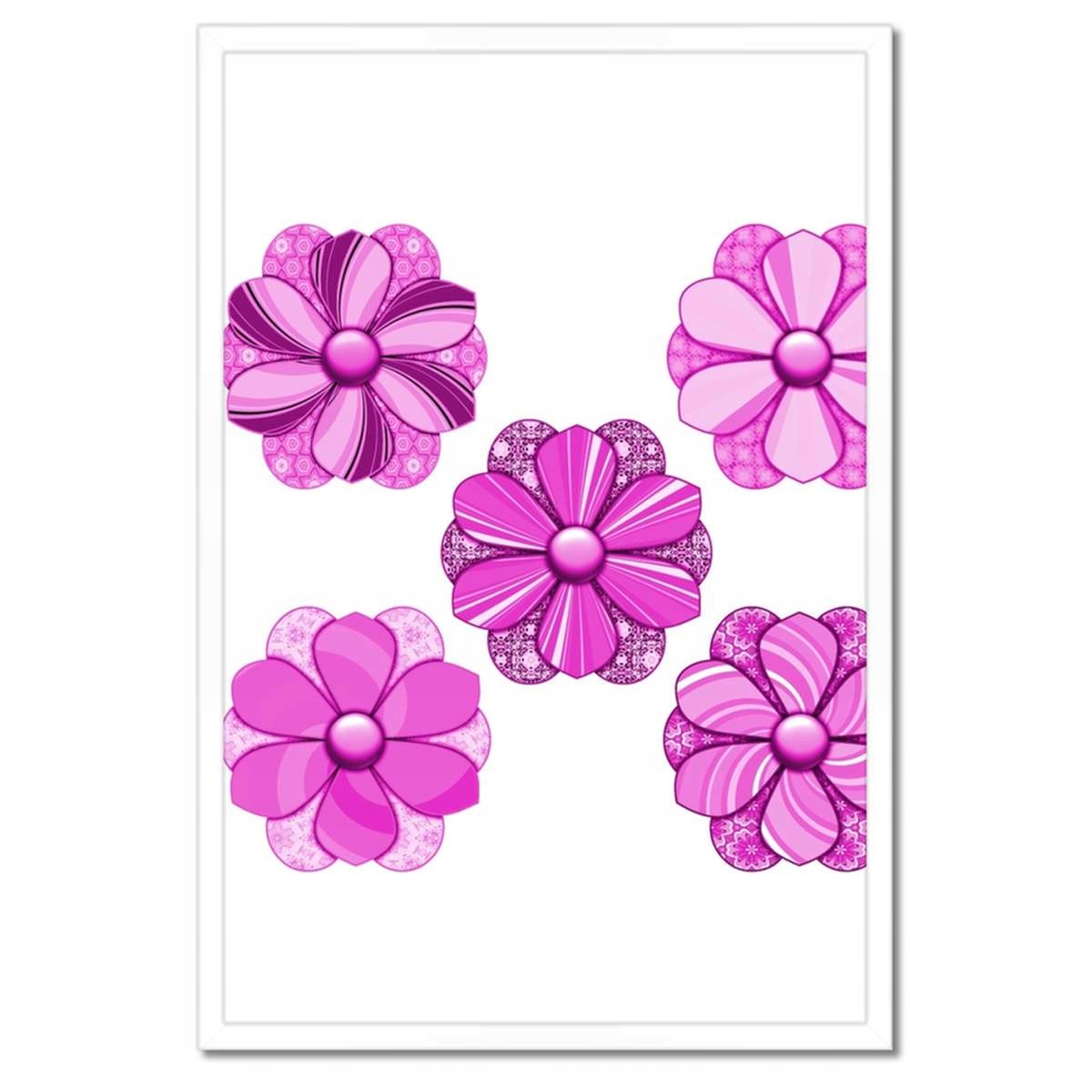 Plakáty v rámu 40x60 Jemné květiny