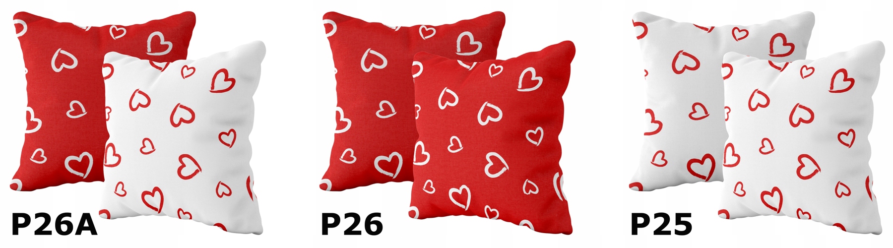 Poszewka na jaśka 40x40 - Wzór Dwustronny Marka inna