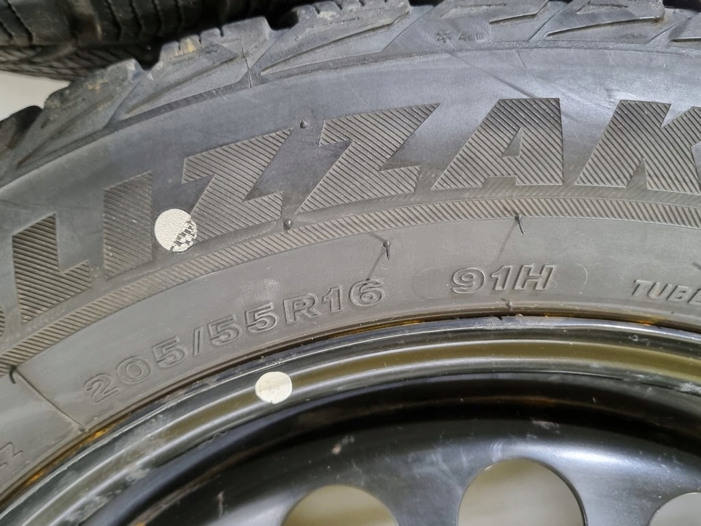 Opony K2541 Bridgestone | 205/55R16 | zimowe komplet Indeks prędkości H do 210 km/h