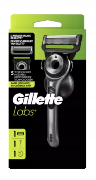 Gillette Labs Golarka dla mężczyzn 1 uchwyt 1 wkład magnetyczny uchwyt