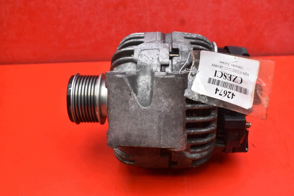 alternator A2711541002 MERCEDES E-KLASA W211 1.8 compressor; 163 KM 02-06
