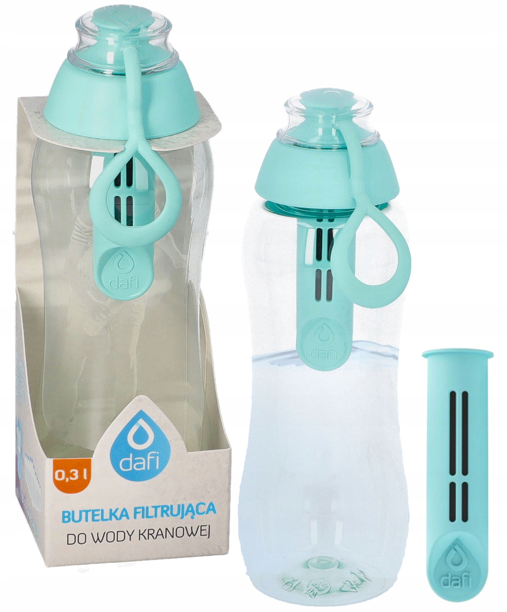 

Butelka Filtrująca Dafi Soft 0,3 2 Filtry Wkłady