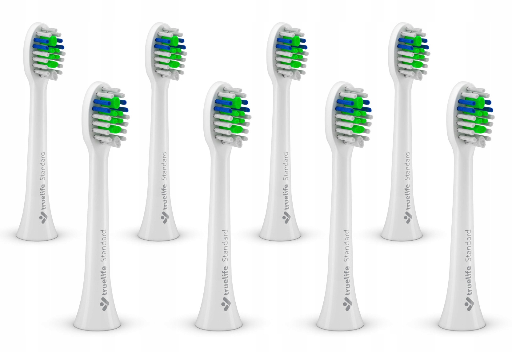 Końcówki Wymienne Do Szczoteczek SonicBrush Compact Standard White Megapaka