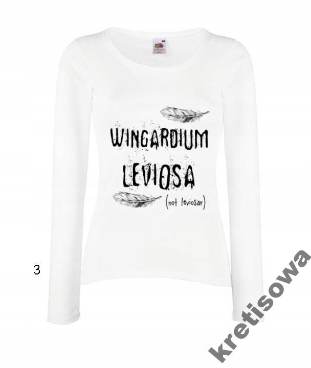 

Bluzka Damska Wzory Harry Potter Zaklęcia Magia