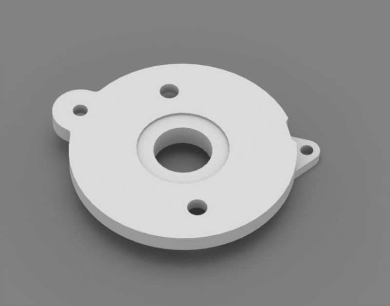 Kołnierz mechanizmu korby markizy F65S Fiamma