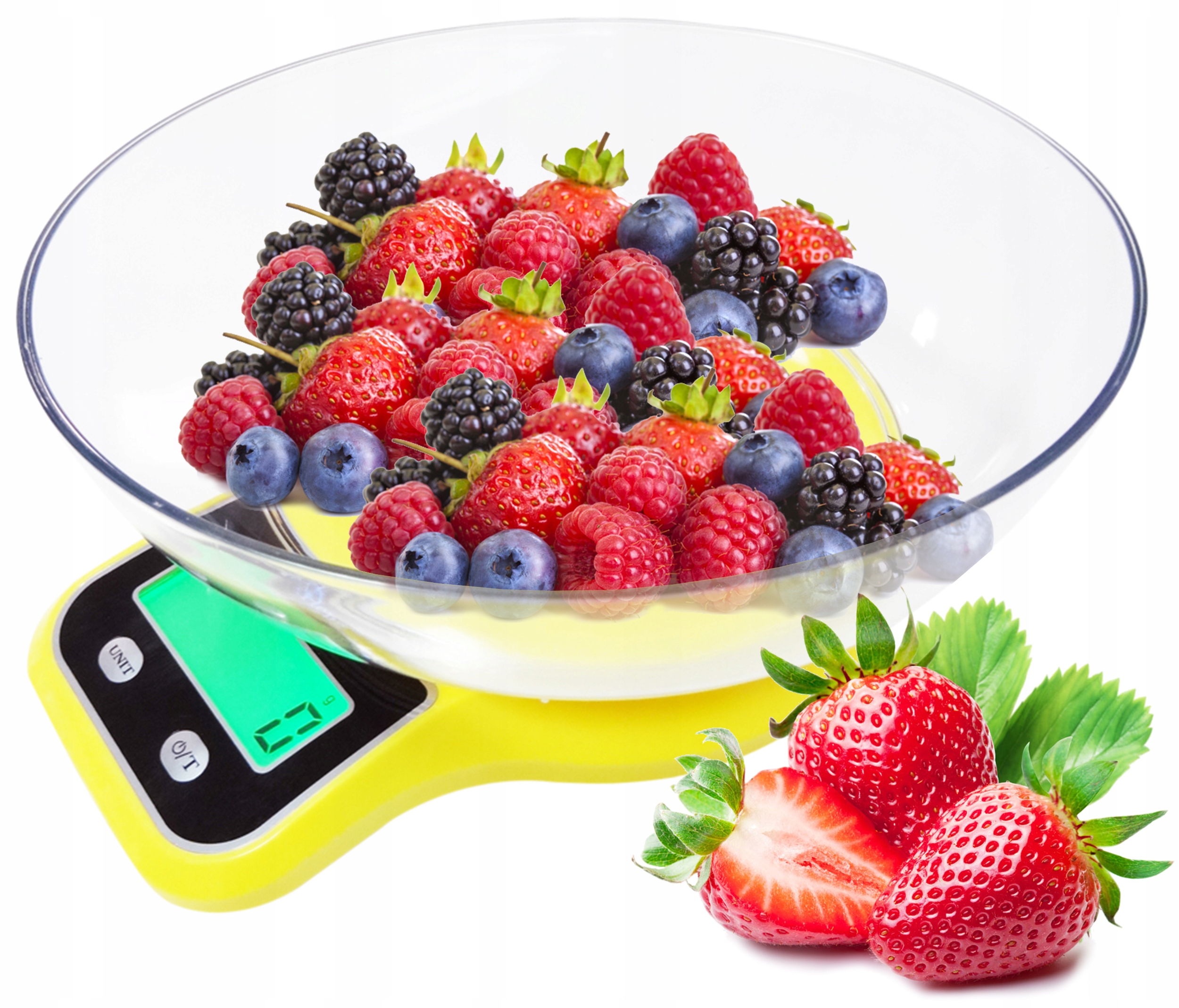 

Cyfrowa Waga Kuchenna Z Pojemnikiem Miską 5kg/1g
