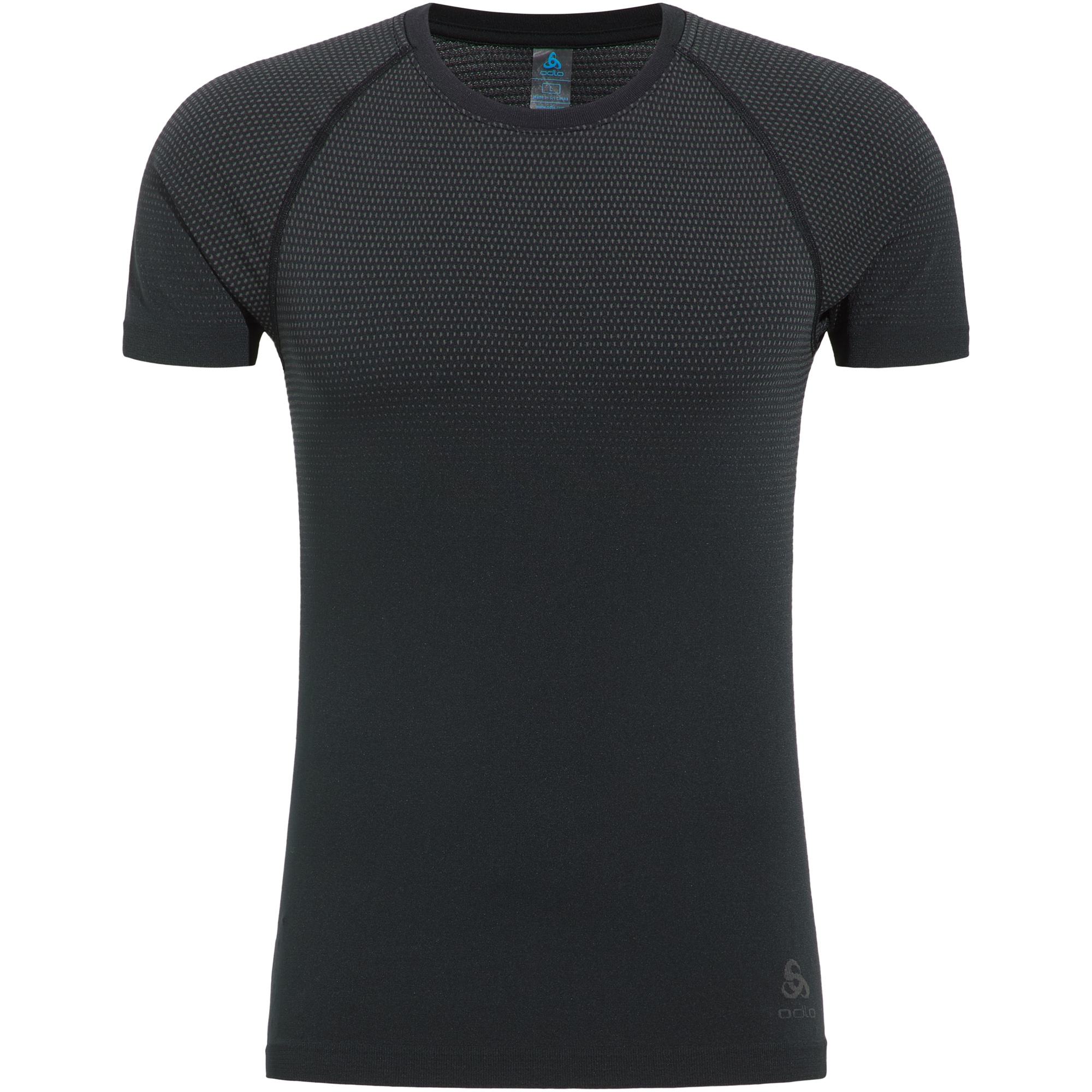 Termoaktivní tričko M Odlo Performance Light E Kr Sleeve 188792 Černá XXL