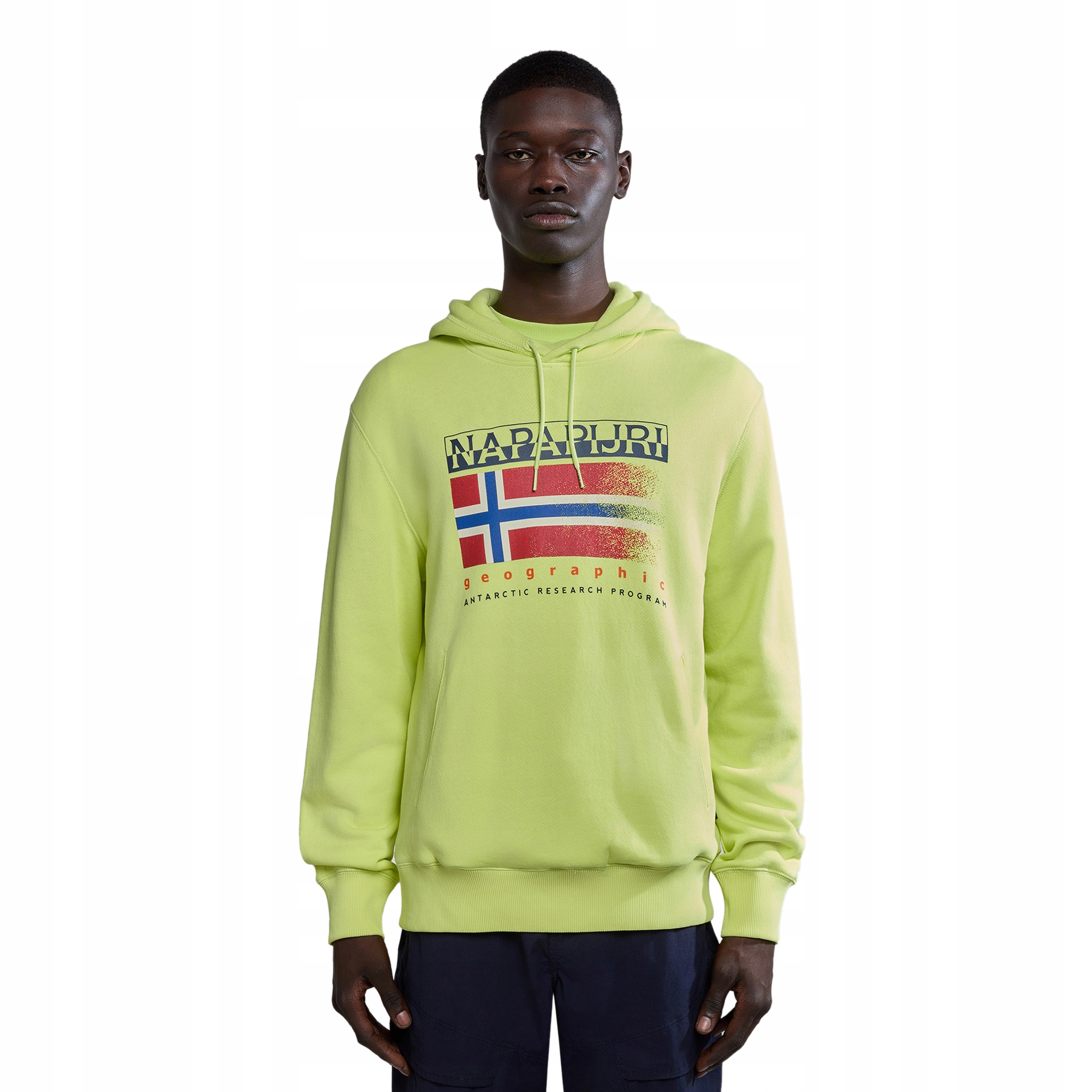 Bluza męska Napapijri B-Kreis H yellow sunny