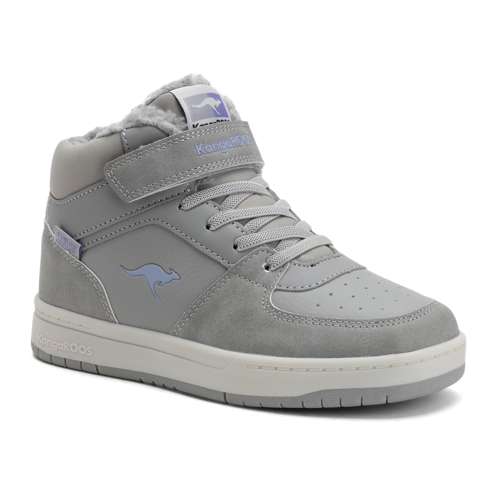 Buty dziecięce KangaROOS K-cp Bound Mid Ev ultimate grey/lavendin