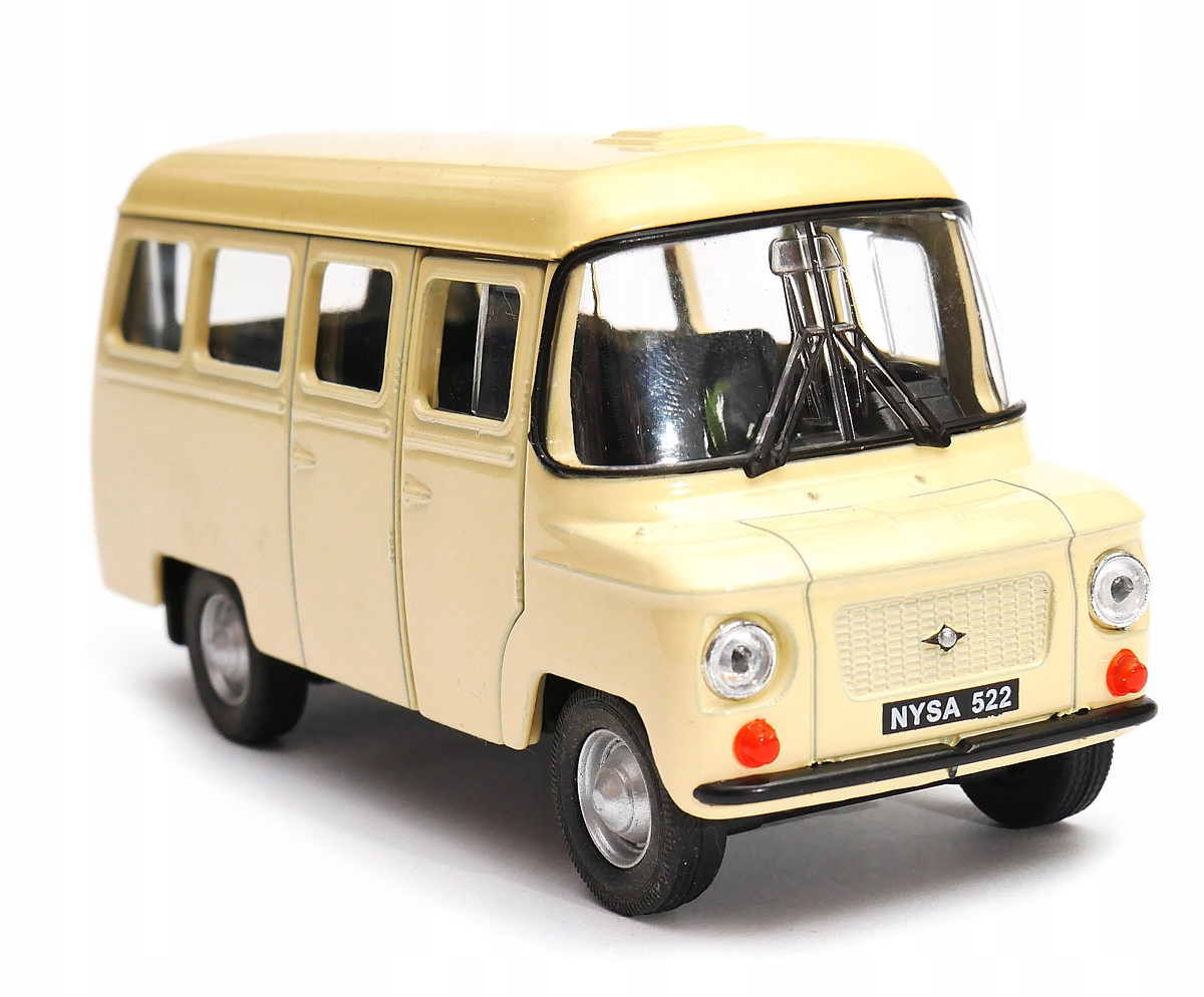 NYSA 522 Kremowa PRL Metalowy Model Welly 1:34