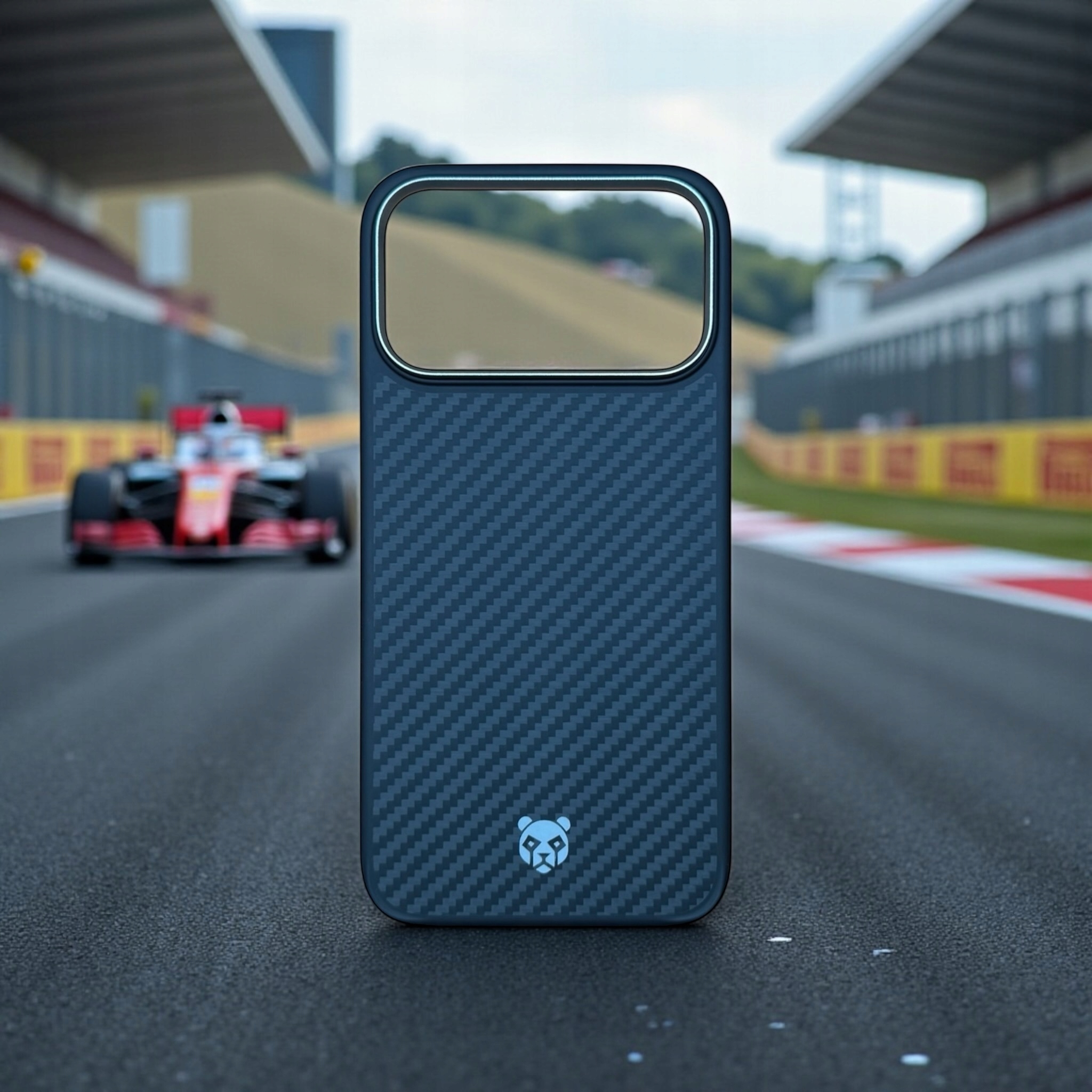 Panda Carbon Shield – Karbonové Pouzdro MagSafe pro iPhone 17 Pro Max