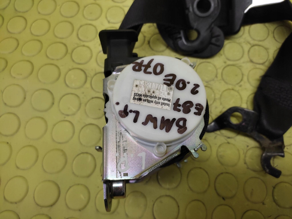 BMW 1 E87 tension belt safety left front 330598481