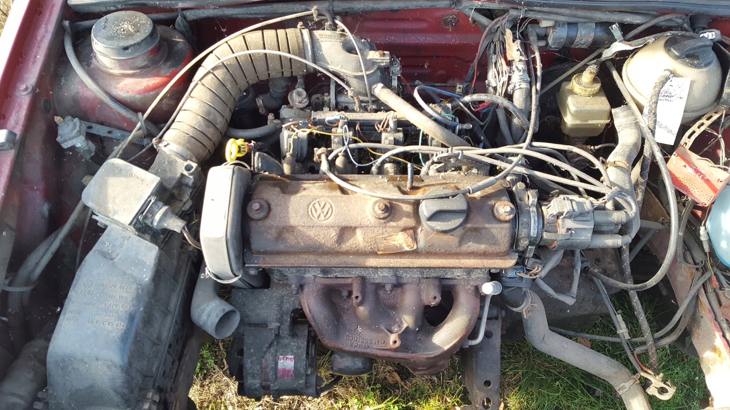 Sanki przednie belka Vw Golf II 92r 1 3