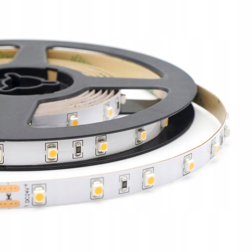 Taśma LED 3528 SMD 300 12V BIAŁA ZIMNA 6000K 1m Długość 1 m