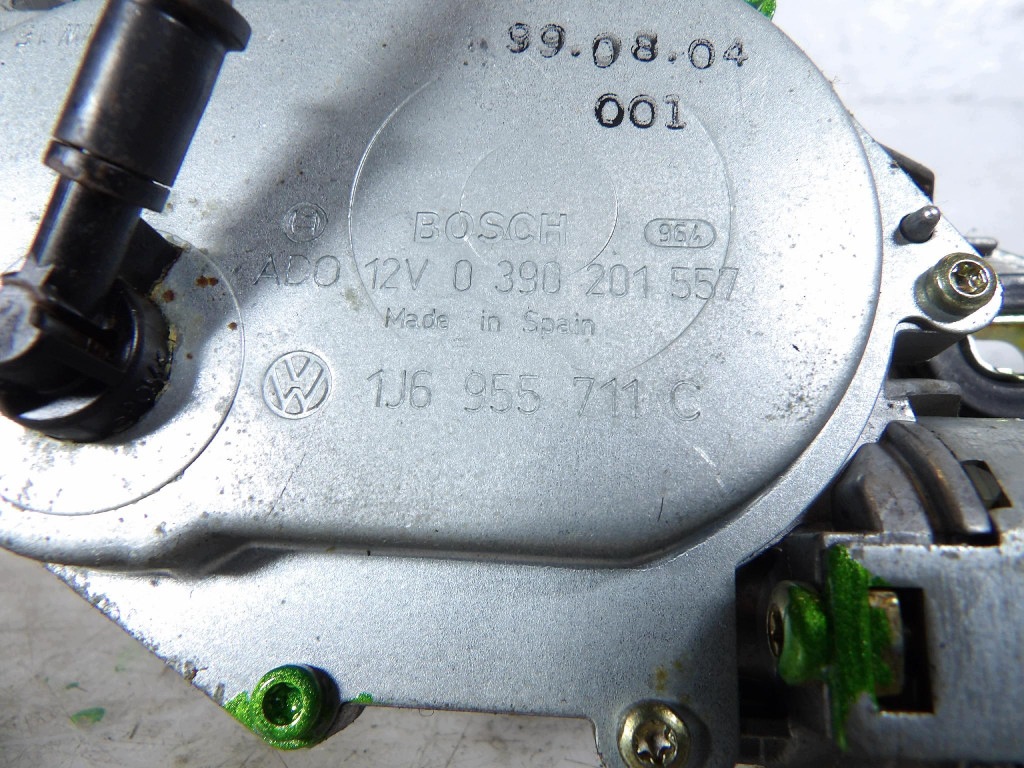VW GOLF 4 IV motor wischer heck 1J6955711C