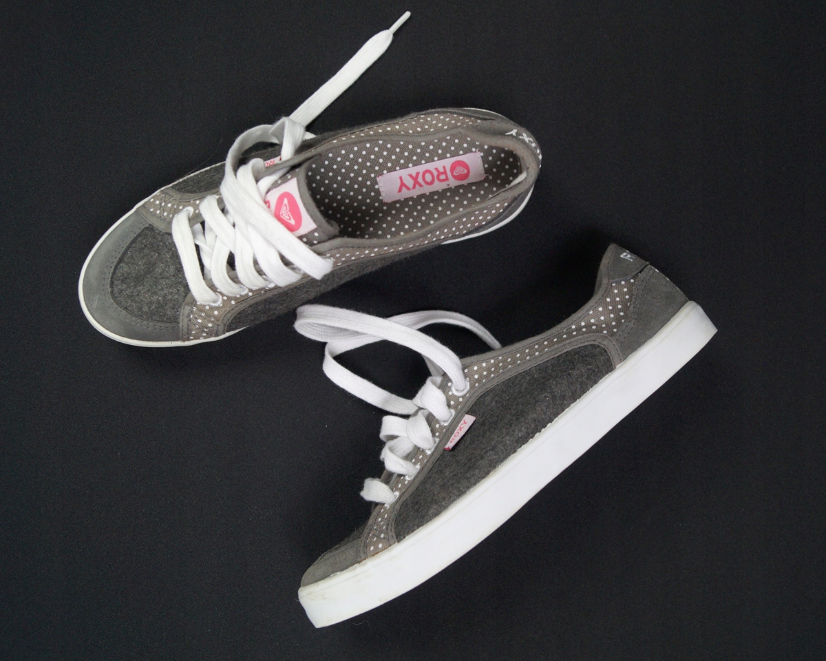 ROXY logowane szare trampki 37