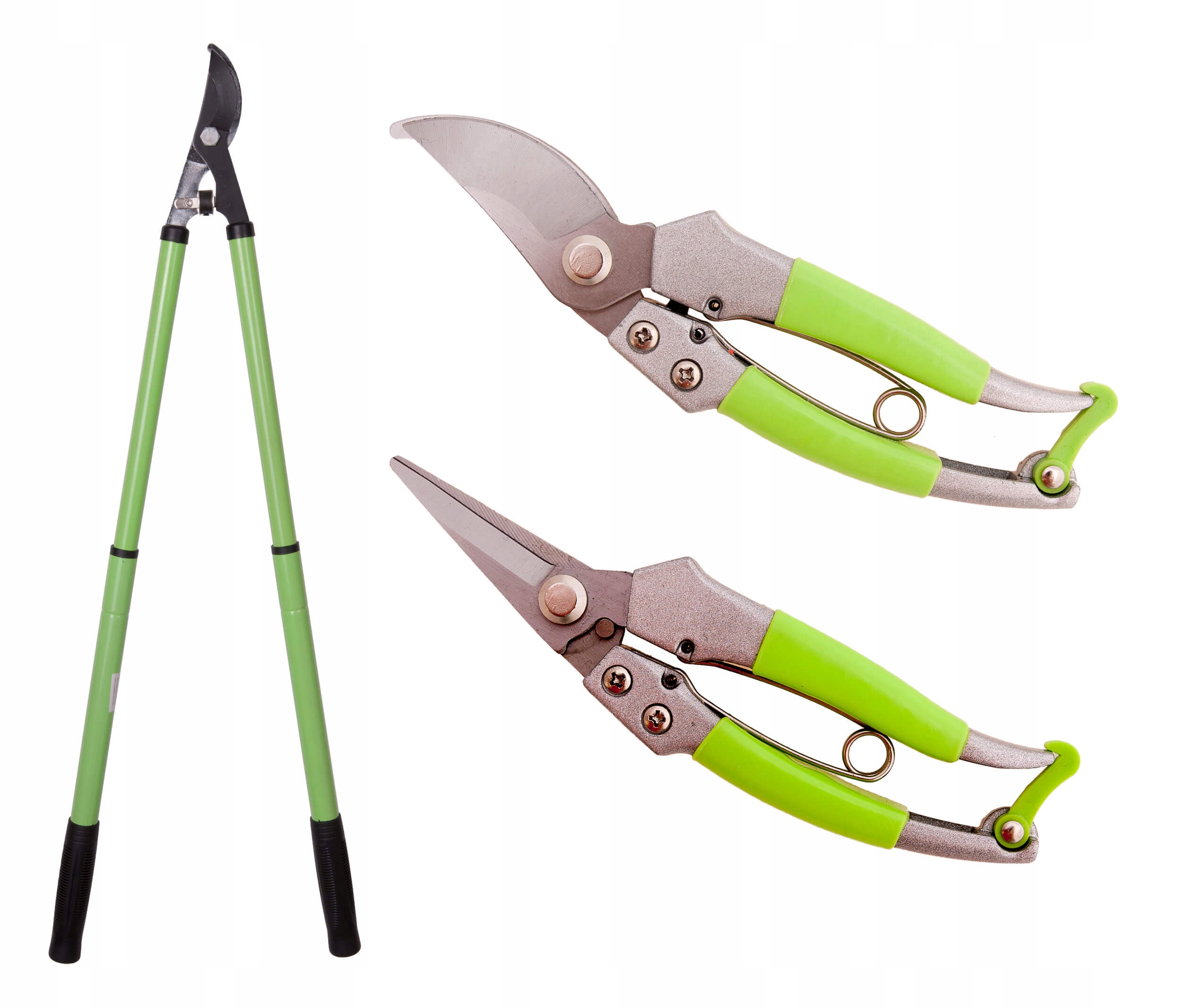 Profesionální sada nůžek, teleskopických, zahradních a květinových.