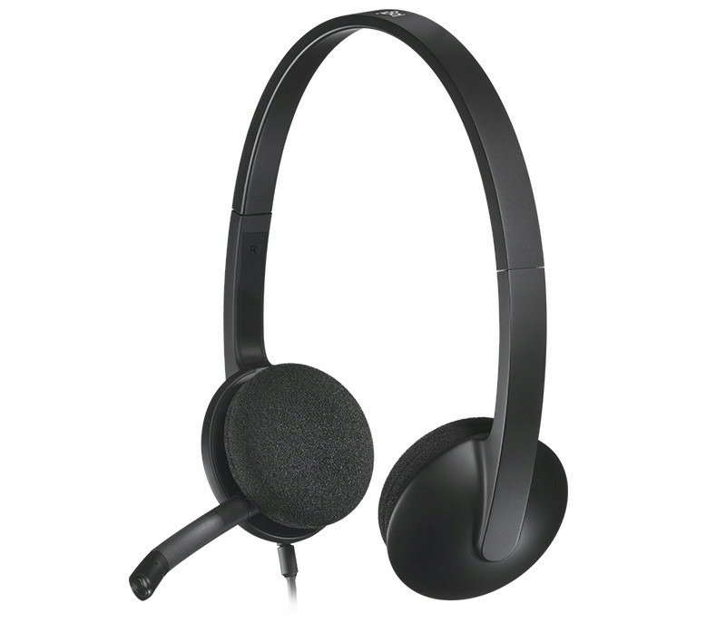 Słuchawki LOGITECH H340 Rodzaj słuchawek nauszne