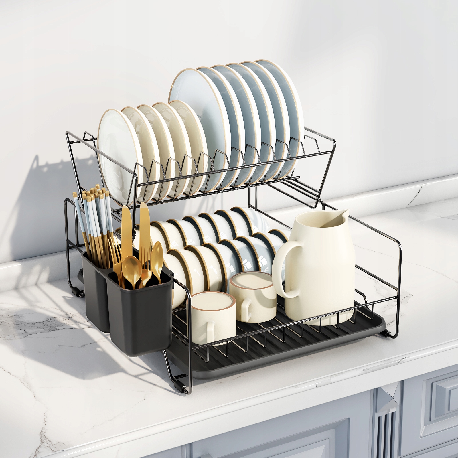 Stalowa konstrukcja suszarki z powłoką odporną na korozję