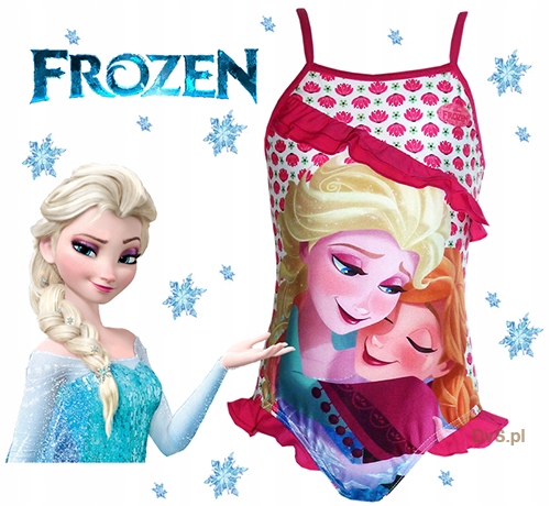 

Strój Kąpielowy Frozen Kraina Lodu Disney 92/98